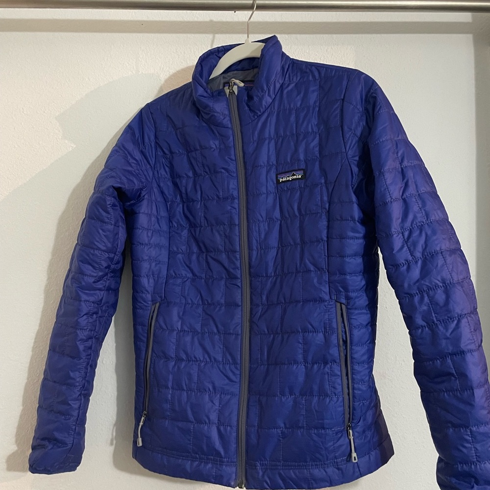 Patagonia Small Nano Puff Women’s Jacket in Royal Blue